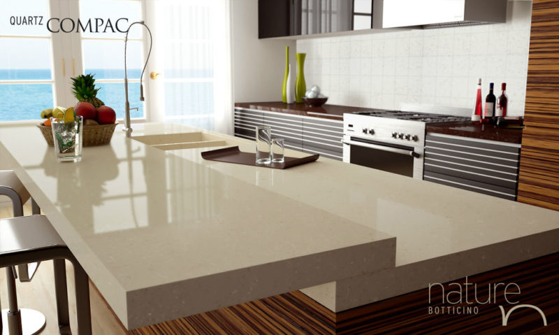 Botticino Quartz Worktops